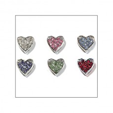 Heart Slider Charm